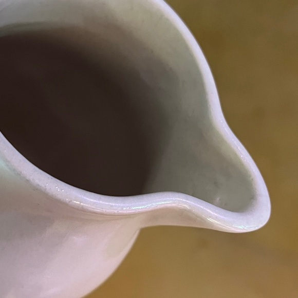 Vintage Robinson Ransbottom Pottery Pitcher Blue and White - Picture 7 of 13